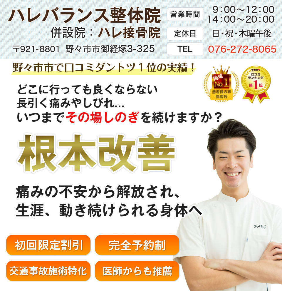 ハレバランス整体院(ハレ接骨院)